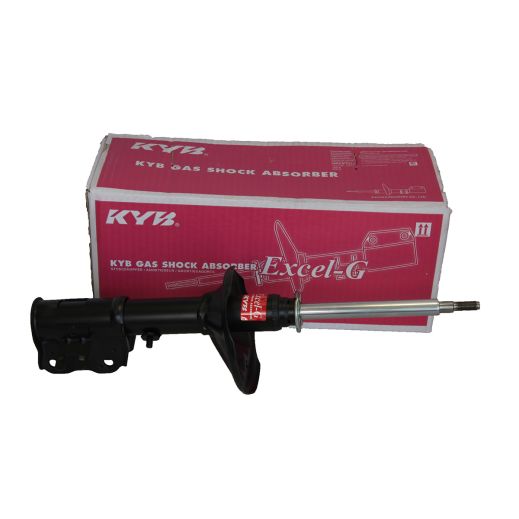 Стойка амортизатора Mitsubishi Libero '92-'02 2WD передняя левая (Excel-G) KYB (Япония) 333125